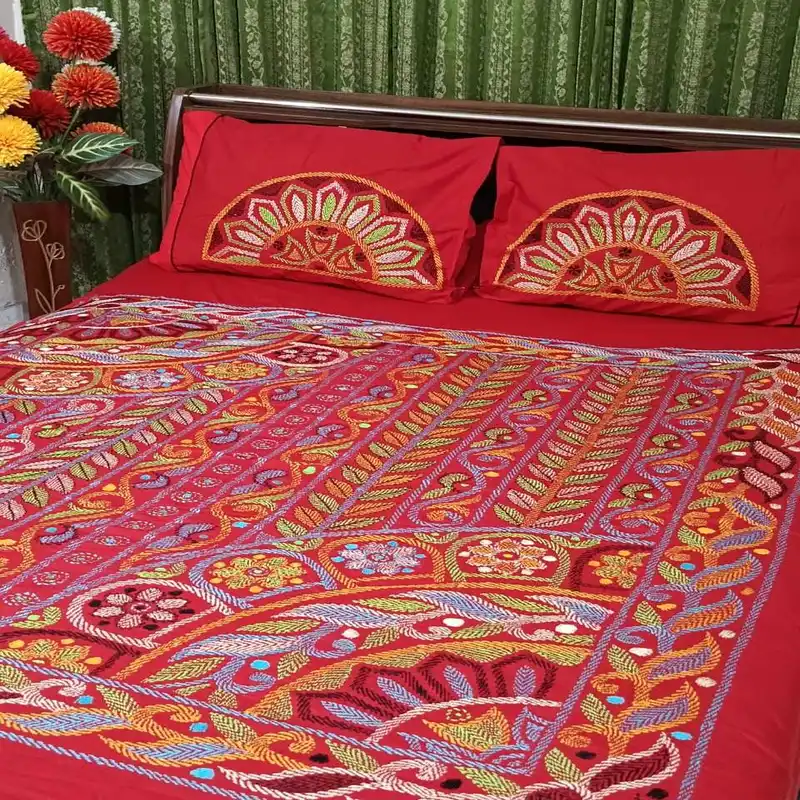 Traditoanal Nakshi Bedcover